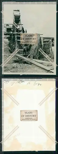Foto Eisenbahn Brücke Frankreich Westwall 1940 OT Todt Wiederaufbau Pioniere