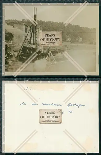 Foto Saarbrücke Güdingen Saarbrücken Altgüdingen 1940 Wiederaufbau OT Todt 