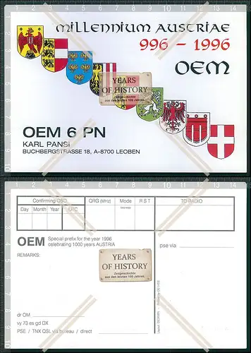 QSL Amateurfunk Karte Marine DEU Russ. FRA .Dänemark u.a amateur radio card ha