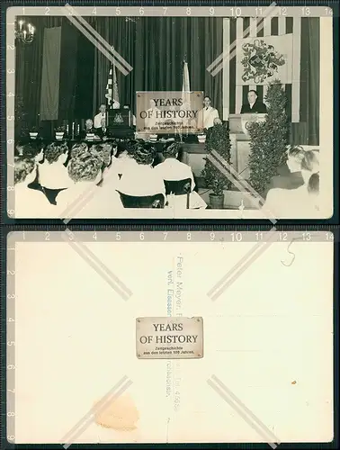 Foto AK Bremen amtliche Feierlichkeit im Saal 