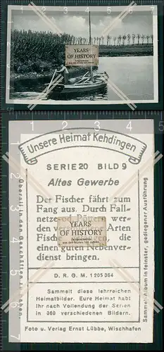 Heimat Kehdingen Altes Gewerbe Der Fischer fährt zum Fang verschiedene Arten F