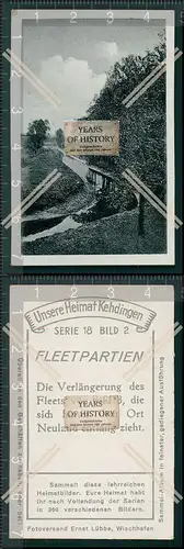 Heimat Kehdingen FLEETPARTIEN Die Verlängerung des Fleets die sich hinter dem 