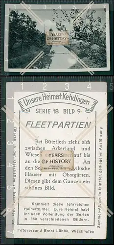 Heimat Kehdingen Fleetpartien Bei Bützfleth zieht sich zwischen Ackerland und 