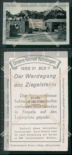 Heimat Kehdingen Der Werdegang des Ziegelsteins Die fertigen Steine haben den B