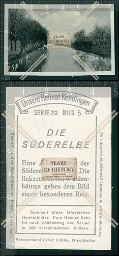 Heimat Kehdingen DIE SÜDERELBE Eine Abzweigung der Süderelbe bei Assel Die li