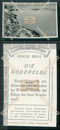 Heimat Kehdingen DIE SÜDERELBE Eine Uferpartie der Süderelbe bei Wischhafen i