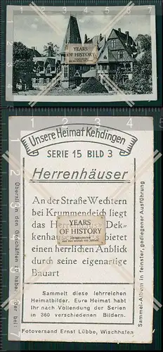 Heimat Kehdingen Herrenhäuser An der Straße Wechtern bei Krummendeich liegt d