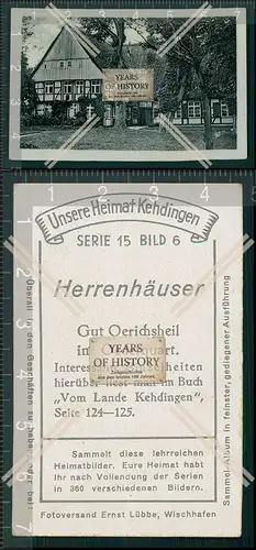 Heimat Kehdingen Herrenhäuser Gut Oerichsheil in Oederquart