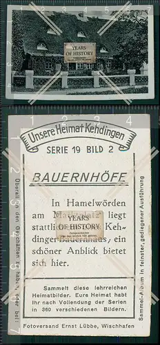 Heimat Kehdingen Bauernhäuser an der Elbe bei Hamelwörden Drochtersen Stade