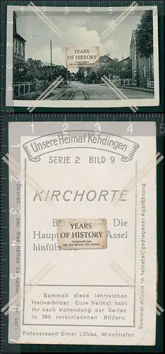 Heimat Kehdingen Kirchorte Bützfleth die Hauptstraße nach Assel 