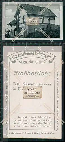 Heimat Kehdingen Großbetriebe Das Käseschmelzwerk in Freiburg