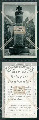 Heimat Kehdingen Krieger-Denkmäler Das Kriegerdenkmal in Assel Aus den Anlagen