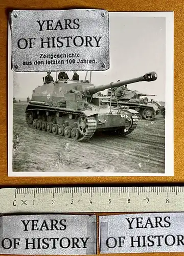 Foto German Panzer Tank Ostfront - kein original aus der Zeit