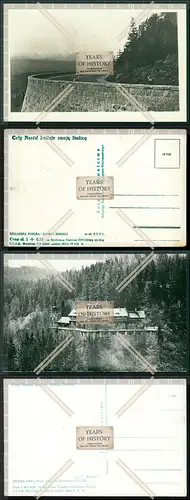 Orig. Foto AK 2x Sudeten Hirschberg Schlesien Polen Riesengebirge