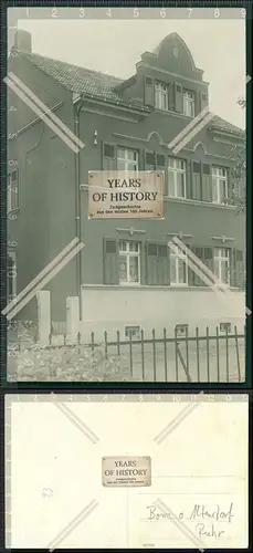 Orig. Foto AK Haus Straße Bonn oder Altendorf Ruhr