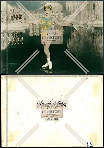 Foto 27x19cm Sonja Heine u.a. Film Rausch der Farben USA 1945 Casa Carioca Garm