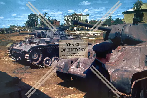 Repro Foto Panzer Tank