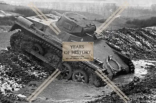 Repro Foto Panzer Tank
