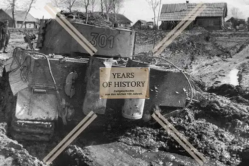 Repro Foto Panzer Tank Tiger Turmzahl 301