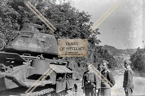 Repro Foto Panzer Tank Belgien Frankreich