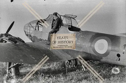 Repro Foto Flugzeug airplane aircraft Belgien Frankreich