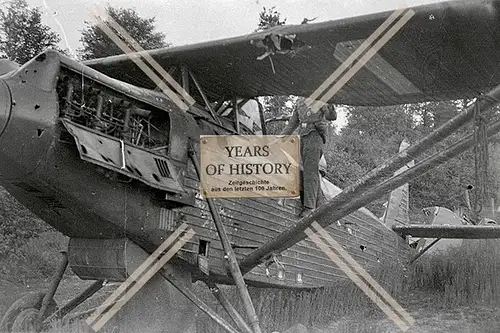 Repro Foto Flugzeug airplane aircraft Belgien Frankreich