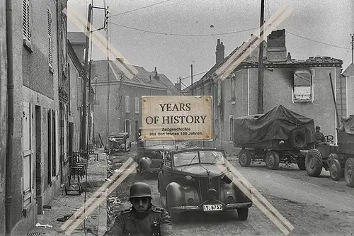 Repro Foto Holland Niederlande Belgien Frankreich zerstört