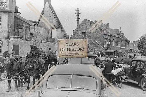 Repro Foto Holland Niederlande Belgien zerstört Flüchtlinge