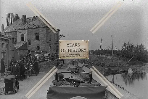 Repro Foto Holland Niederlande Belgien zerstört Flüchtlinge 