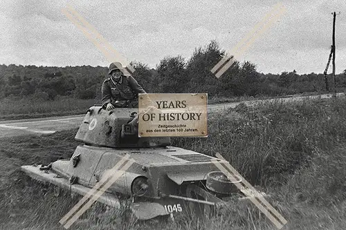 Repro Foto Panzer Tank Belgien Frankreich