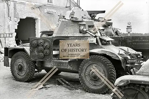 Repro Foto Panzer Tank Belgien Frankreich