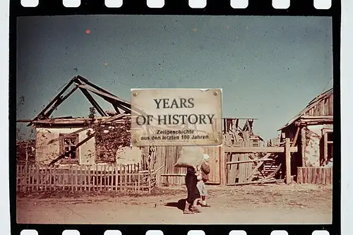 Repro Foto vom Farbdia no Original 10x15cm Südrussland Wolgograd Stalingrad