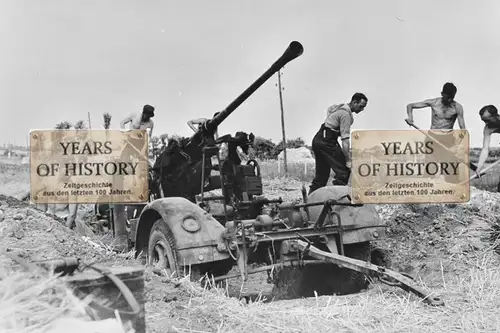 Repro Foto 10x15cm Flak Geschütz Technik Soldaten Luftwaffe uvm.