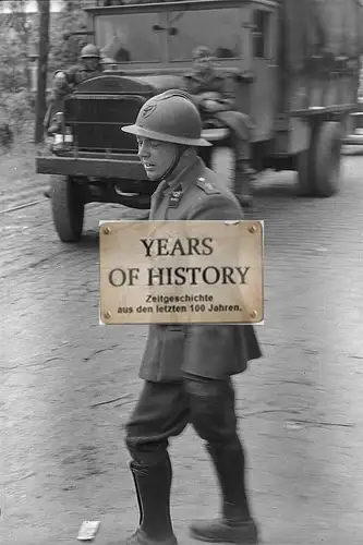 Foto kein Zeitgenössisches Original Holland Soldat Fahrzeug Belgien Frankreich