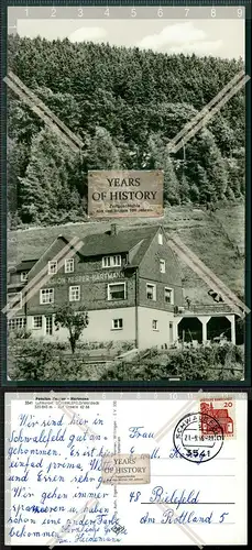 Orig. Foto AK Usseln Schwalefeld Willingen Waldeck Pension Kesper-Schwitten Rei