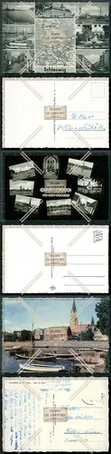 Orig. AK 3x Schleswig an der Schlei in Holstein Ostsee verschiedene Ansichten
