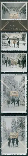 Foto 5x Winterberg im Sauerland 1934