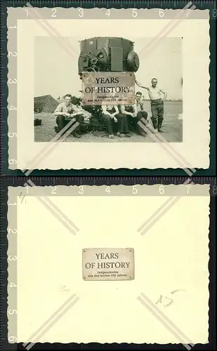 Orig. Foto  Luftwaffe Soldaten Flakscheinwerfer Wehrmacht 