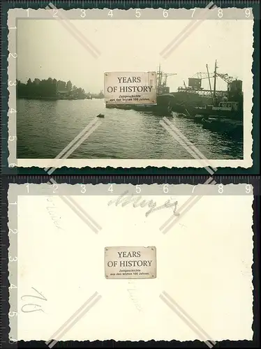 Orig. Foto  Hafen Schiffe 1939