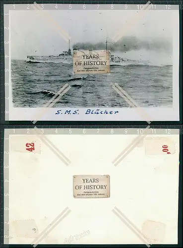 Foto 1.WK Große Kreuzer SMS Blücher Kriegsschiff der deutschen Kaiserlichen M