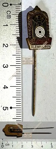 Schützen Nadeln Walsrode Kleinkaliber Nadel Bronze um 1960 DSB Deutscher Schü