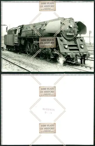Orig.  altes DDR Pressefoto 24x18cm Lokomotive 010521-3 Zug Bahn Bahnhof