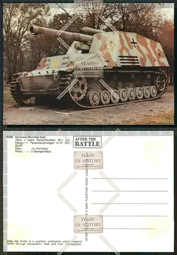 Foto AK Panzer Tank Hummel