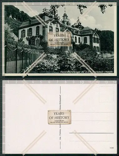 AK Bollendorf Eifel Pfalz Schloss Weilerbach D.A.F. Kameradschaftslager 