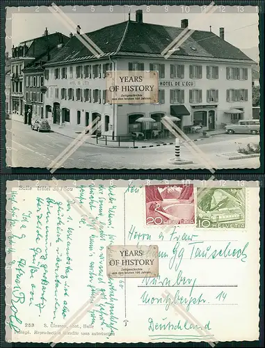 AK Bulle Hotel de L Ecu Rue Saint-Denis 5 Schweiz