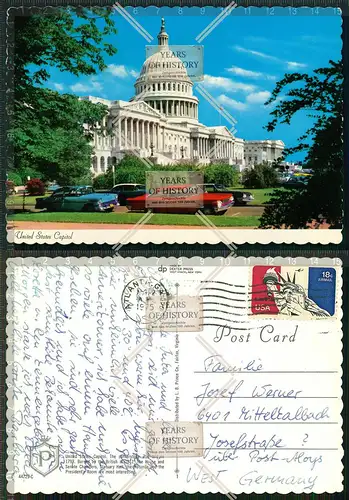 Orig. AK USA Washington United States Capitol gel. 1975