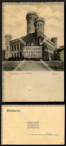 Orig. AK Binz Jagdschloss in Granitz 1905