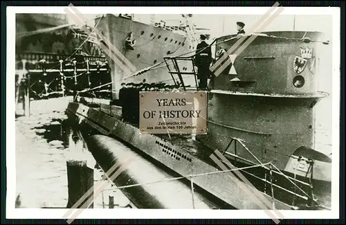 Foto Unterseeboot U-Boot Indienststellung von U 203 Krupp-Germaniawerft Kiel Ka