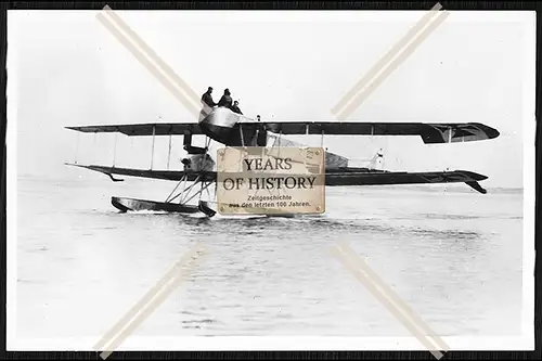 Foto Wasserflugzeug Gotha Ursinus 120 deutsches Schwimmerflugzeug des Ersten We