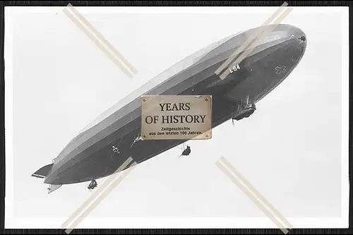 Foto Zeppelin LZ 64 Luftschiff mit Kennung